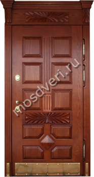 Дверь с отделкой филенчатым МДФ с декоративными элементами - купить от производителя Мосдвери Дверь с отделкой филенчатым МДФ с декоративными элементами