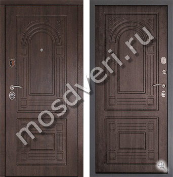 Металлическая дверь со скрытыми петлями с рисунком снаружи - купить от производителя Мосдвери Металлическая дверь со скрытыми петлями с рисунком снаружи
